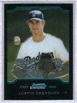 2004 Bowman Chrome Draft #BDP68 Justin Orenduff