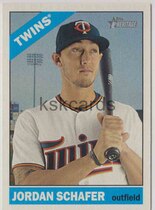 2015 Topps Heritage High Number #607 Jordan Schafer