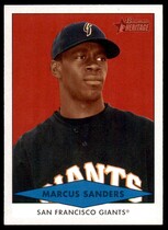 2007 Bowman Heritage Prospects #BHP88 Marcus Sanders