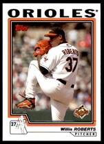 2004 Topps Base Set Series 1 #105 Willis Roberts
