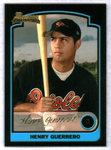2003 Bowman Gold #224 Henry Guerrero