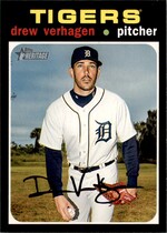 2020 Topps Heritage #227 Drew Verhagen