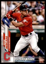 2020 Topps Base Set #225 Oscar Mercado