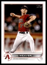 2022 Topps Base Set #273 Luke Weaver
