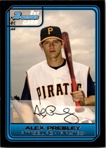 2006 Bowman Draft Draft Picks #DP48 Alex Presley