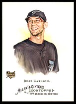 2008 Topps Allen & Ginter #154 Jesse Carlson