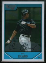 2007 Bowman Chrome Draft Draft Picks #BDPP15 Eric Eiland