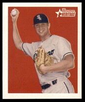 2006 Bowman Heritage Mini Draft Pick Variations #BHP84 Matt Long