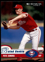 2003 Donruss Base Set #50 Pete Zamora
