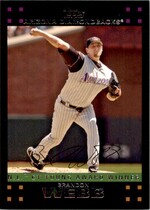 2007 Topps Base Set Series 1 #319 Brandon Webb