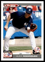 2004 Topps Total Team Checklists #TTC20 Alex Rodriguez