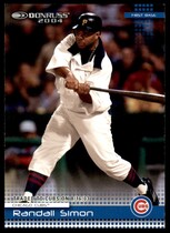 2004 Donruss Base Set #337 Randall Simon