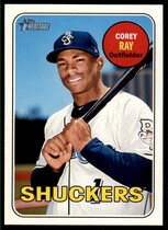 2018 Topps Heritage Minor League #153 Corey Ray