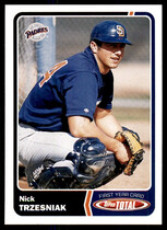 2003 Topps Total #977 Nick Trzesniak