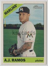 2015 Topps Heritage High Number #646 A.J. Ramos