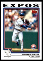 2004 Topps Base Set Series 1 #266 Orlando Cabrera
