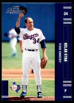 2005 Playoff Prestige #199 Nolan Ryan
