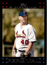 2007 Topps Update #UH320 Troy Percival