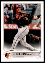 2022 Topps Base Set #72 Pedro Severino