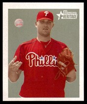 2006 Bowman Heritage Mini Draft Pick Variations #BHP79 Andrew Carpenter