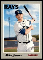 2019 Topps Heritage #158 Mike Zunino