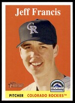 2007 Topps Heritage #111 Jeff Francis