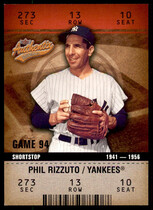 2003 Fleer Authentix Update (126-175) #126 Phil Rizzuto