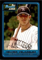 2006 Bowman Draft Draft Picks #DP51 Helder Velazquez