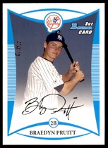 2008 Bowman Prospects #BP72 Braedyn Pruitt