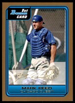 2006 Bowman Prospects Gold #B86 Mark Reed
