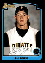 2003 Bowman Base Set #177 B.J. Barns