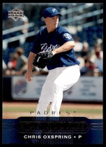 2005 Upper Deck Base Set #215 Chris Oxspring