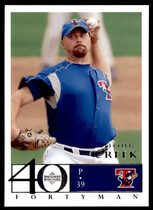 2003 Upper Deck 40-Man #59 Doug Creek