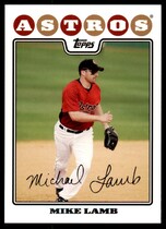 2008 Topps Base Set Series 1 #202 Mike Lamb