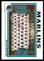 2004 Topps Base Set Series 2 #649 Florida Marlins