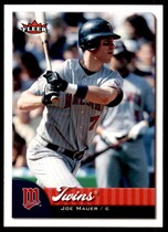 2007 Fleer Base Set #144 Joe Mauer