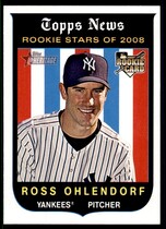 2008 Topps Heritage #137 Ross Ohlendorf