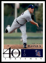 2003 Upper Deck 40-Man #270 Matt Roney