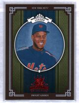 2005 Donruss Diamond Kings Framed Red 2nd #430 Dwight Gooden