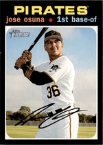 2020 Topps Heritage #234 Jose Osuna