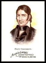 2008 Topps Allen & Ginter #232 Davy Crockett