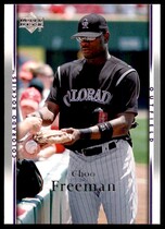 2007 Upper Deck Base Set Series 1 #309 Choo Freeman