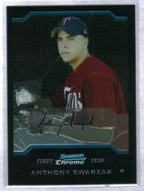 2004 Bowman Chrome Draft #BDP40 Anthony Swarzak