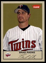 2005 Fleer Tradition Gray Backs #219 Brad Radke