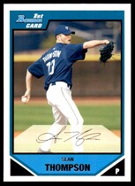 2007 Bowman Prospects #BP67 Sean Thompson