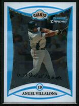 2008 Bowman Chrome Draft Prospects #BDPP107 Angel Villalona