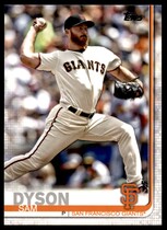 2019 Topps Base Set Series 2 #696 Sam Dyson