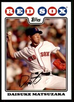 2008 Topps Base Set Series 1 #20 Daisuke Matsuzaka