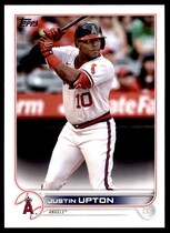 2022 Topps Base Set Series 2 #444 Justin Upton