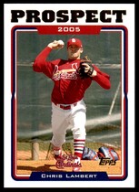 2005 Topps Update #UH90 Chris Lambert